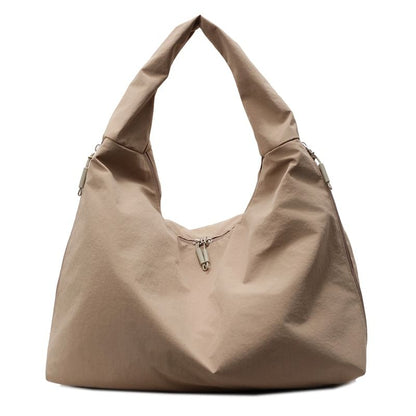 Plain Shoulder Bag Zip