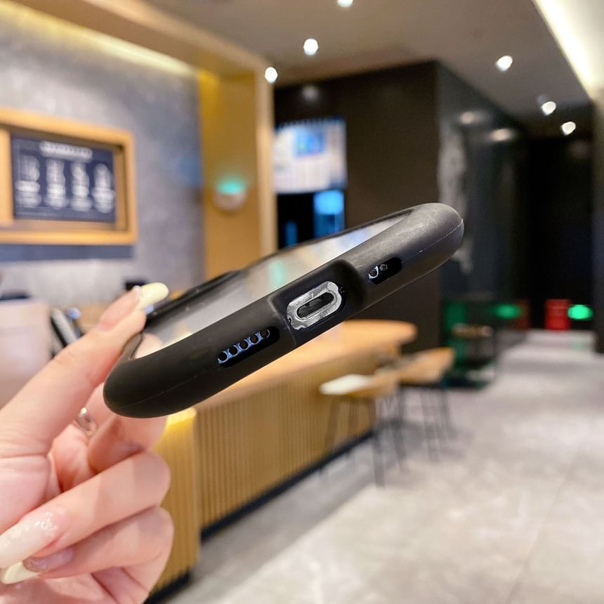 Transparent Case Cat Ear Phone