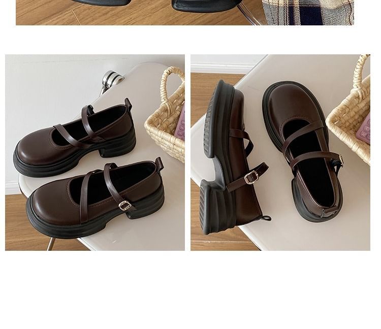Platform Mary Shoes Jane