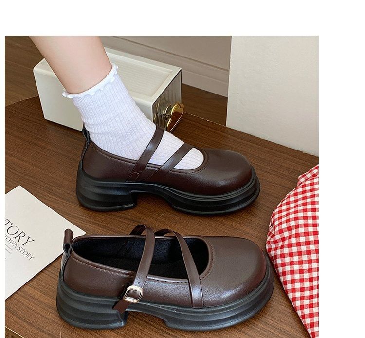 Platform Mary Shoes Jane