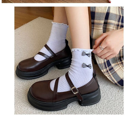 Platform Mary Shoes Jane