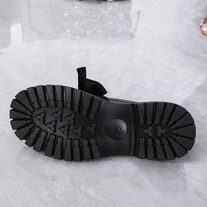 Bow Platform Loafers