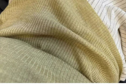 Top Knit Tank Scoop Plain Neck