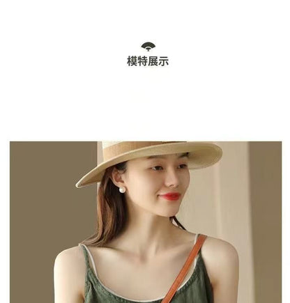 Buttoned Scoop Camisole Plain Neck Top