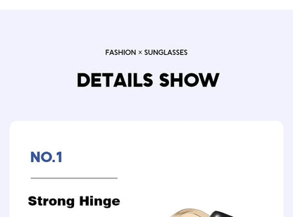 Frameless Square Sunglasses