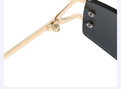 Frameless Square Sunglasses