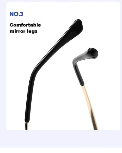 Frameless Square Sunglasses