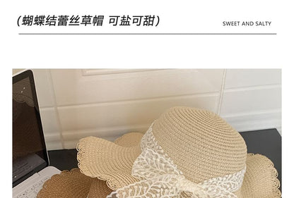 Sun Lace Hat Straw