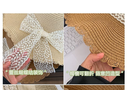Sun Lace Hat Straw