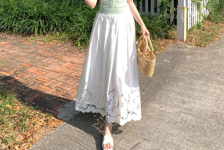 V-Neck Camisole Plain Neck Tie Top Spaghetti Strap