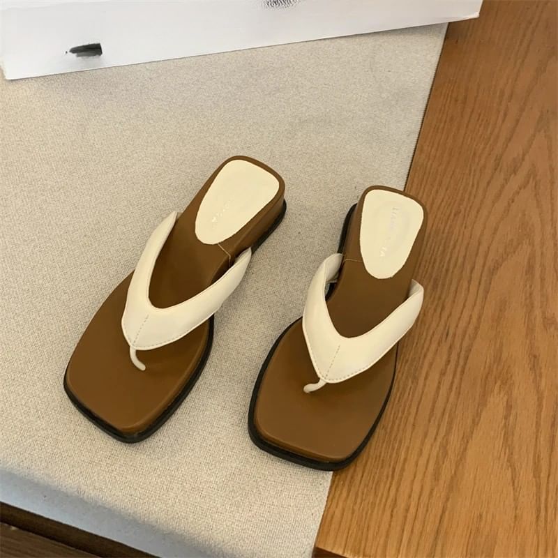 Flip-Flops Wedge Heel