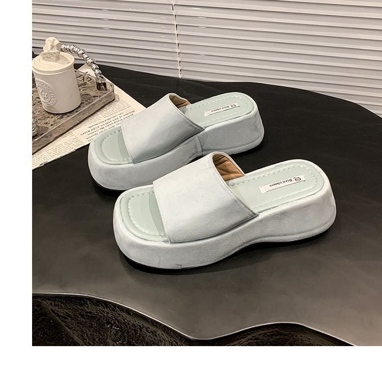 Sandals Slide Platform
