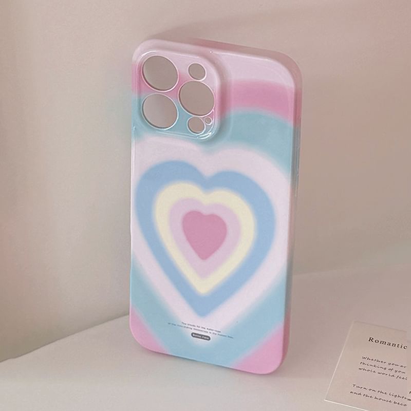 Heart Patterned Phone Case