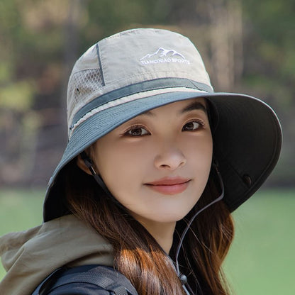 Panel Embroidered Boonie Hat