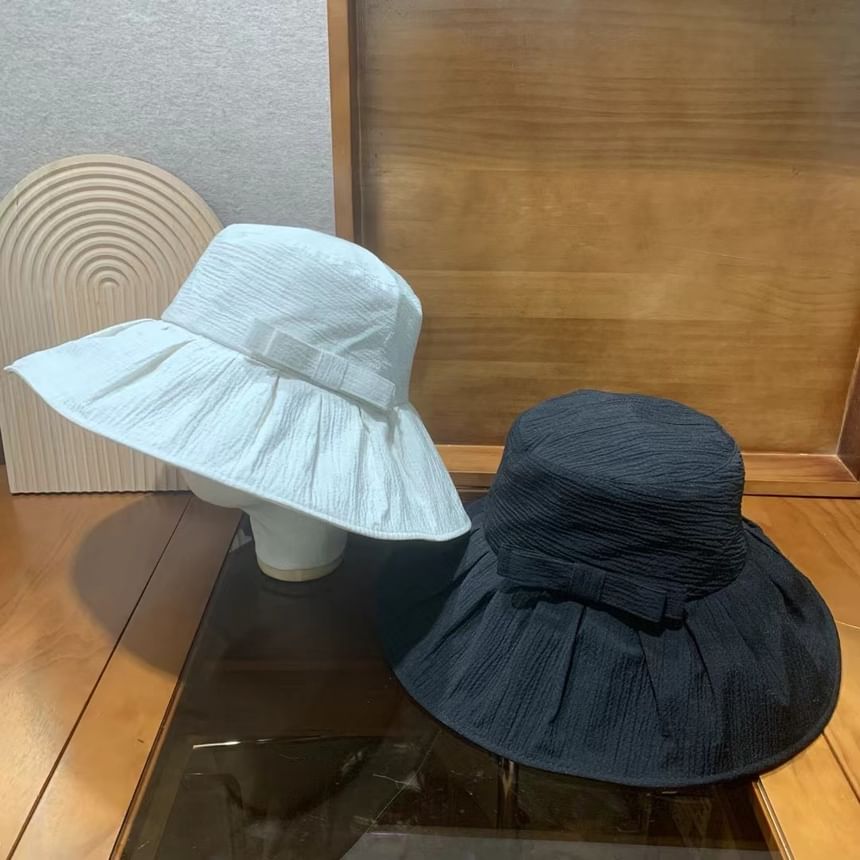 Bow Hat Sun Plain