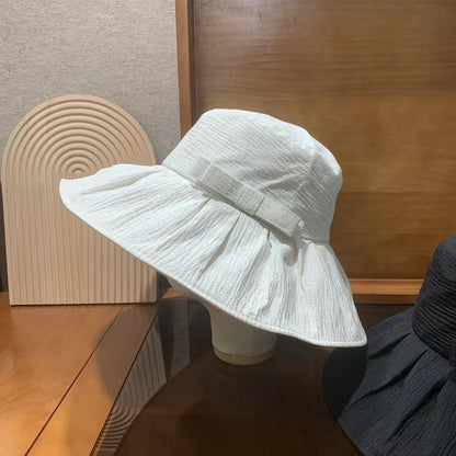Bow Hat Sun Plain