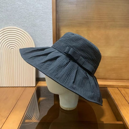 Bow Hat Sun Plain