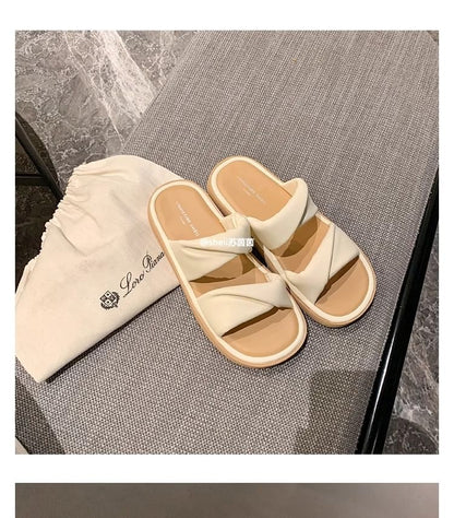 Sandals Double-Strap Slide