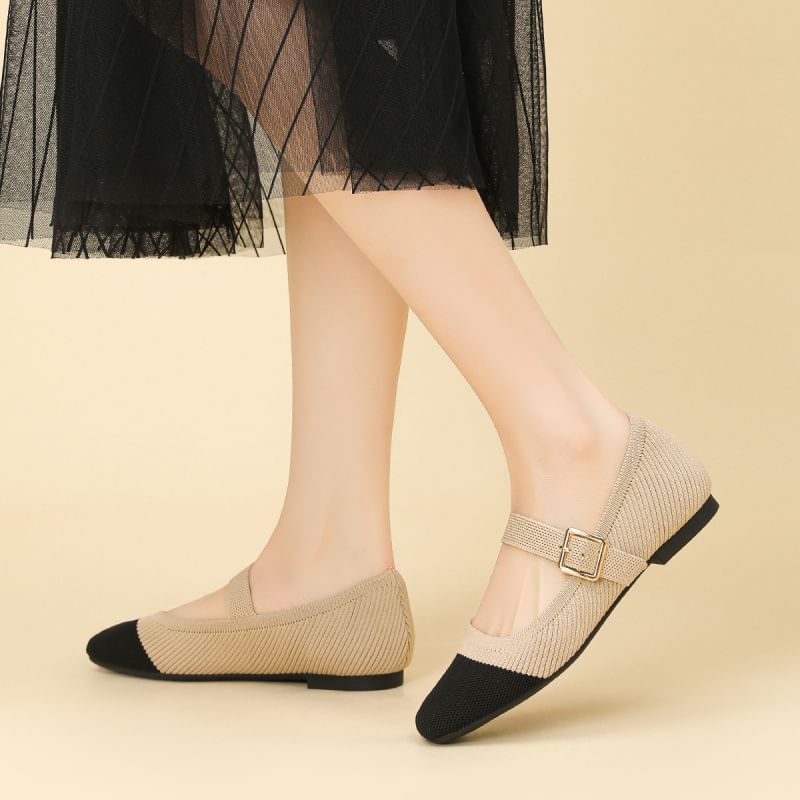 Mary Toe Shoes Jane Square