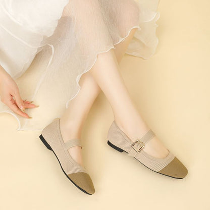 Mary Toe Shoes Jane Square