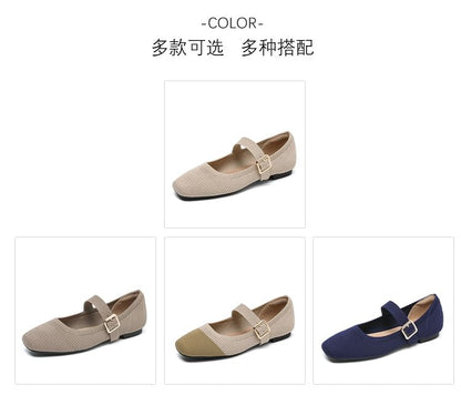 Mary Toe Shoes Jane Square