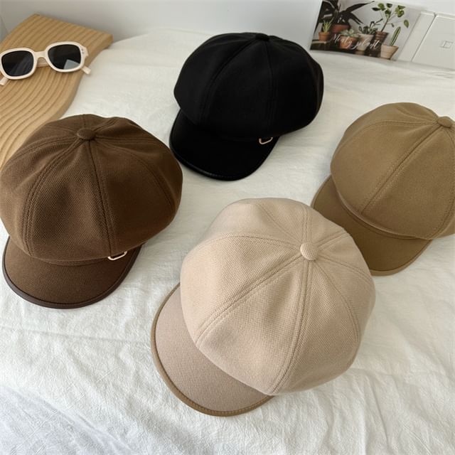 Newsboy Cap Plain