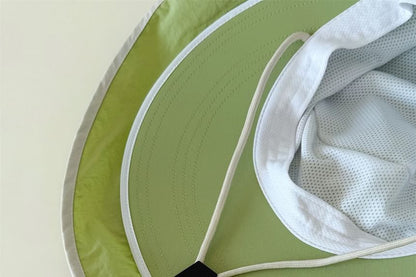 Hiking Contrast Bucket Hat Plain Trim