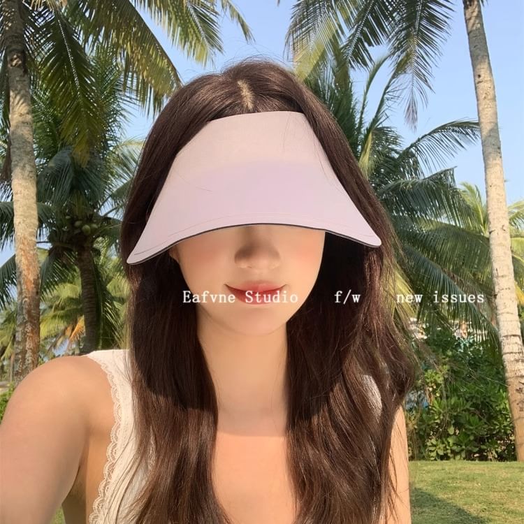 Plain Visor Wide Brim