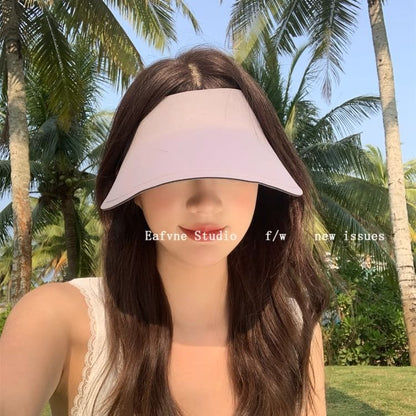 Plain Visor Wide Brim