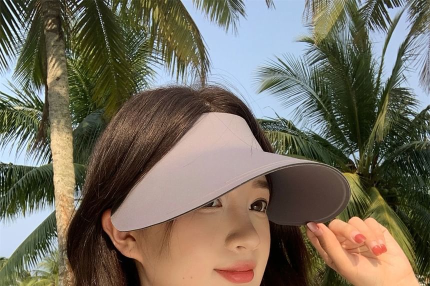 Plain Visor Wide Brim