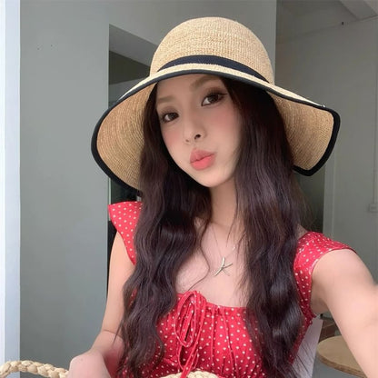 Hat Two Straw Cloche Tone