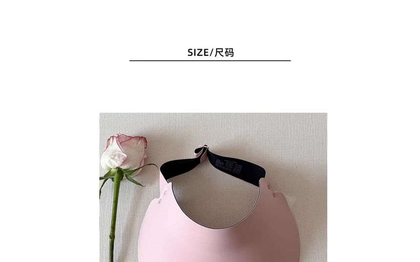 Plain Visor Wide Brim