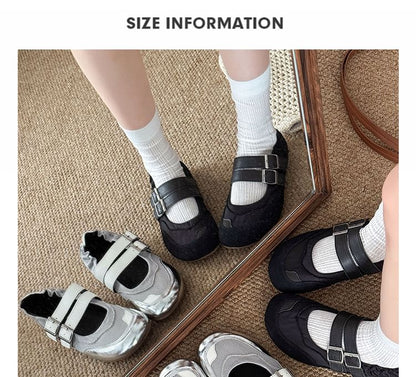 Mary Shoes Strap Jane Double