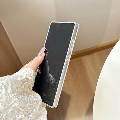 Heart Rhinestone Mirrored Samsung Phone Case