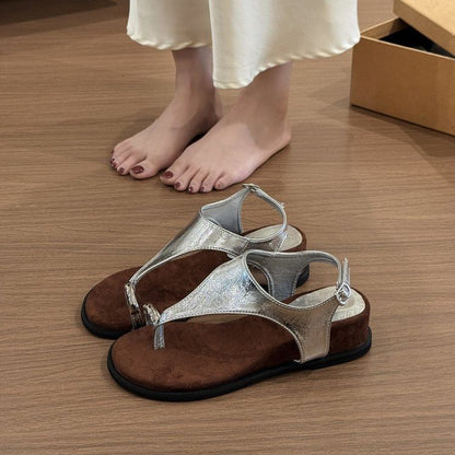 Toe Sandals Loop Wedge