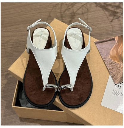 Toe Sandals Loop Wedge