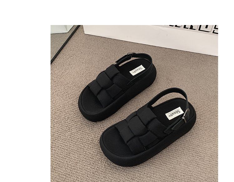 Sandals Platform Woven