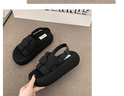 Sandals Platform Woven