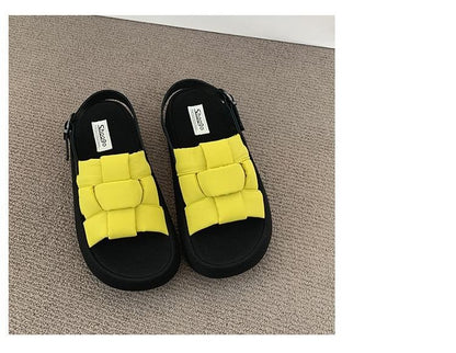 Sandals Platform Woven