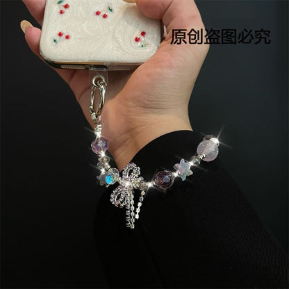 Bead with Phone Pad Lanyard