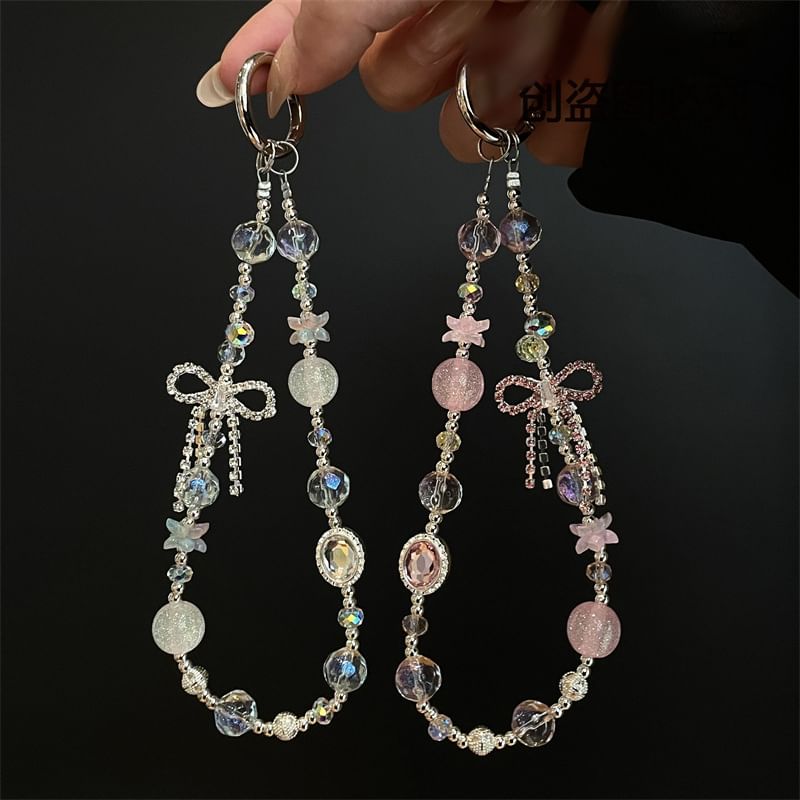 Bead with Phone Pad Lanyard