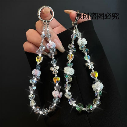 Flower Pad Lanyard with Phone