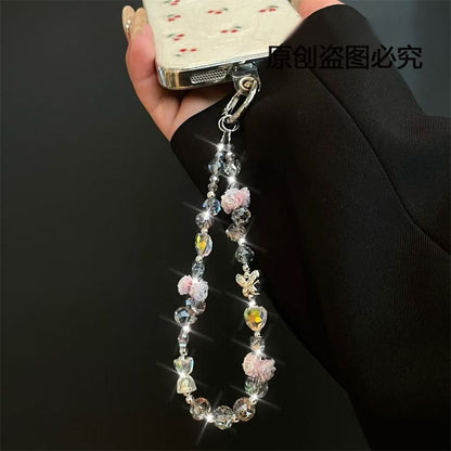 Flower Pad Lanyard with Phone