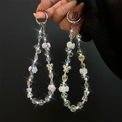 Flower Pad Lanyard with Phone