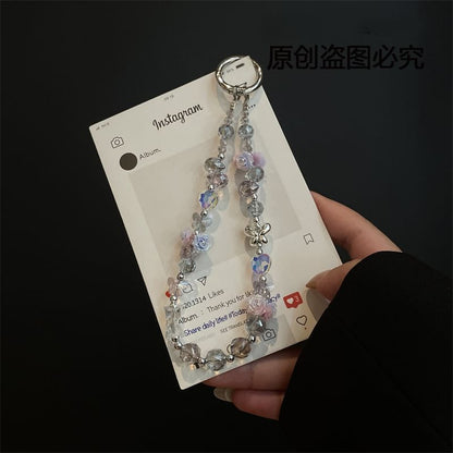 Flower Pad Lanyard with Phone