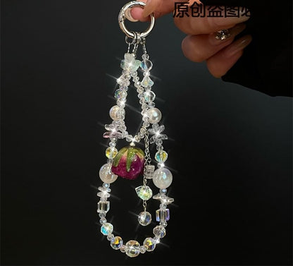 Pad Phone with Lanyard Beaded