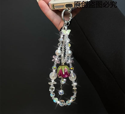 Pad Phone with Lanyard Beaded