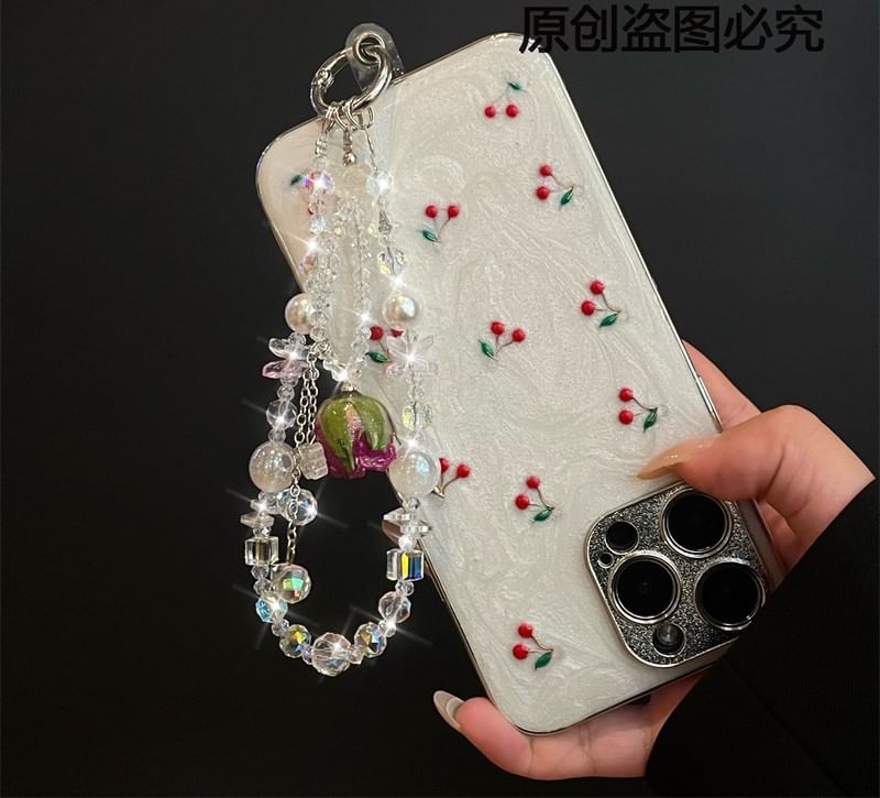 Pad Phone with Lanyard Beaded