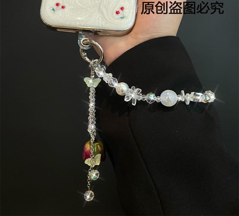 Pad Phone with Lanyard Beaded