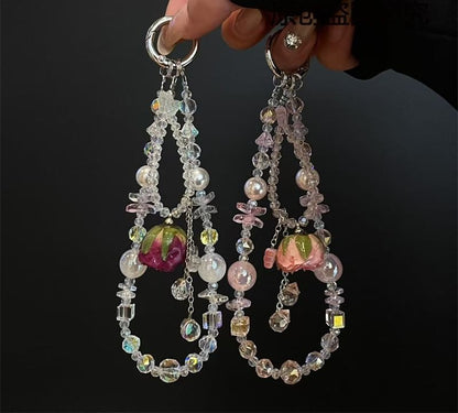 Pad Phone with Lanyard Beaded